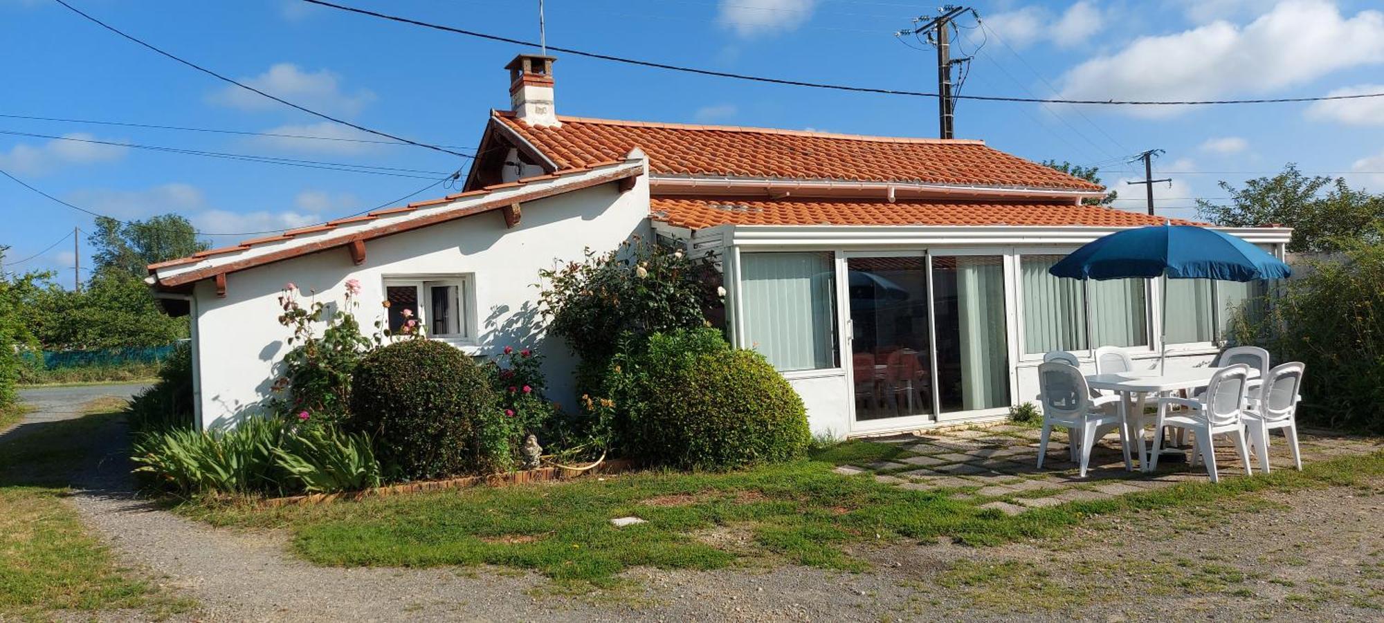 Maison Zen Climatisee Commequiers Extérieur photo